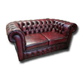 Chesterfield 2-ist punainen