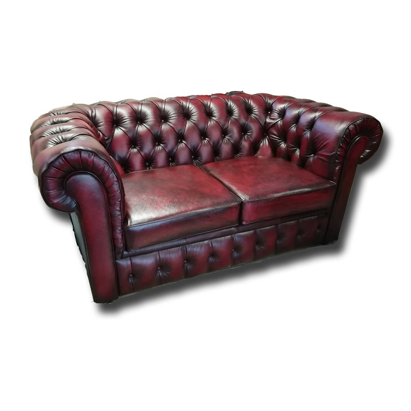 Chesterfield 2-ist punainen